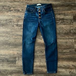 Madewell 9” High Rise Skinny Jeans